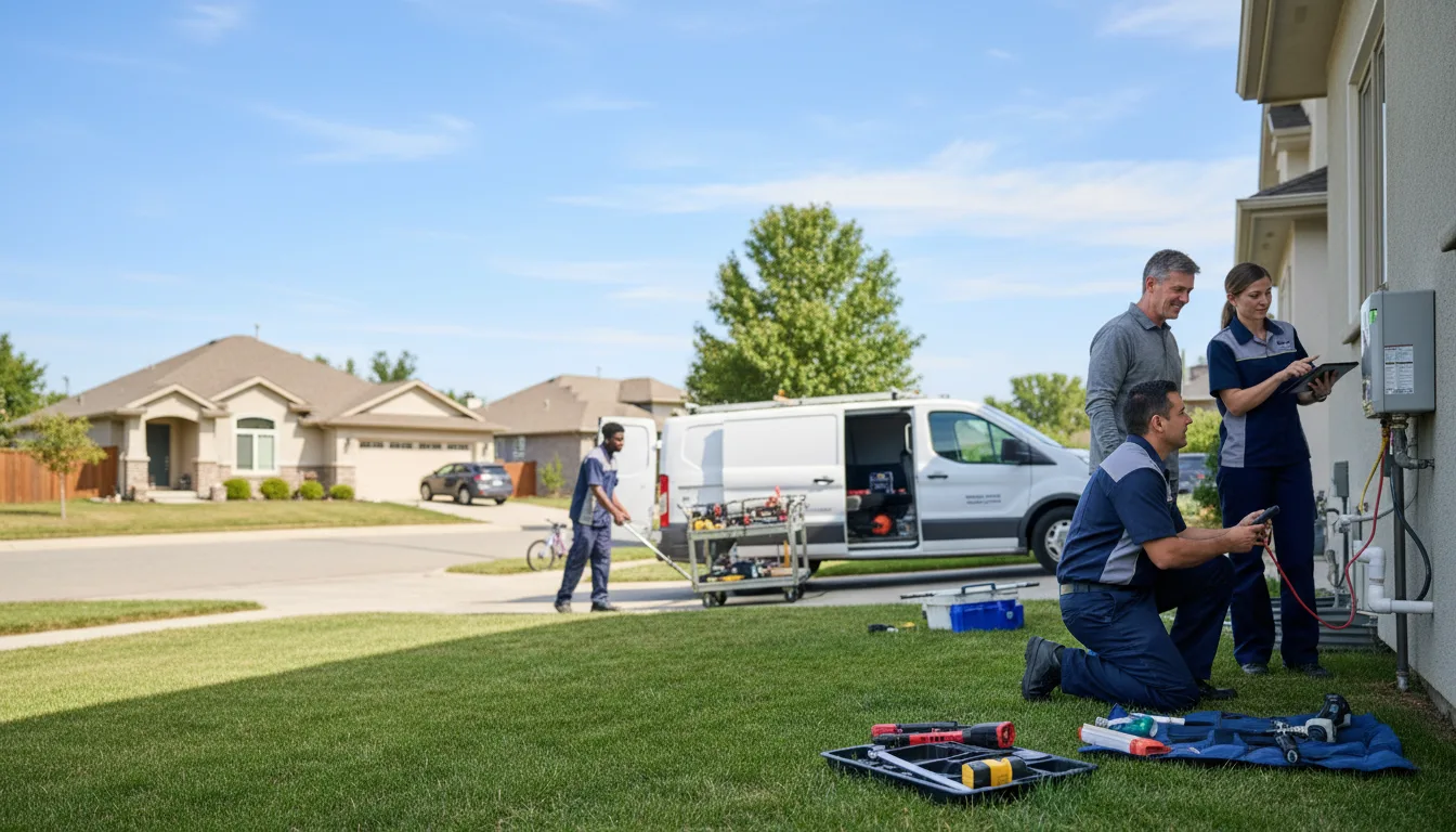 Tankless water heater service in Brooten, MN